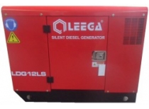 Дизельный генератор Leega LDG12 LS в кожухе с АВР
