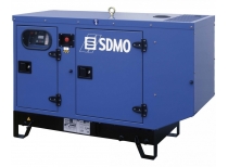Дизельный генератор SDMO K 12M в кожухе с АВР
