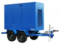 Дизельный генератор ТСС АД-200С-Т400-1РПМ4 на шасси