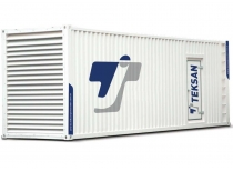 Дизельный генератор Teksan TJ825PE5A в кожухе